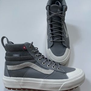 Vans SK8 Hi- tapered canvas shoes.  Women’s size 8. Brand new.